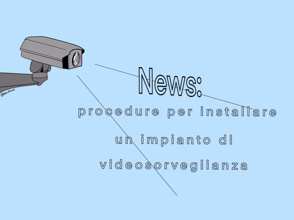 Videosorveglianza: come si installano le telecamere in Azienda?
