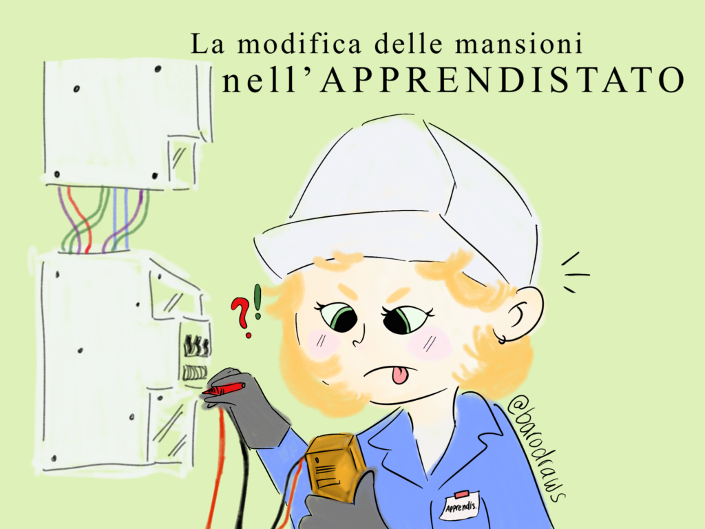 La modifica di mansioni nell’apprendistato